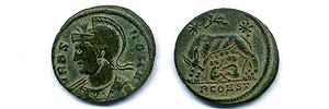 'Roman coin' by Hampshire and Solent Museum